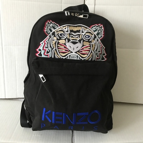 Large tiger canvas backpack - Picture 1 of 5